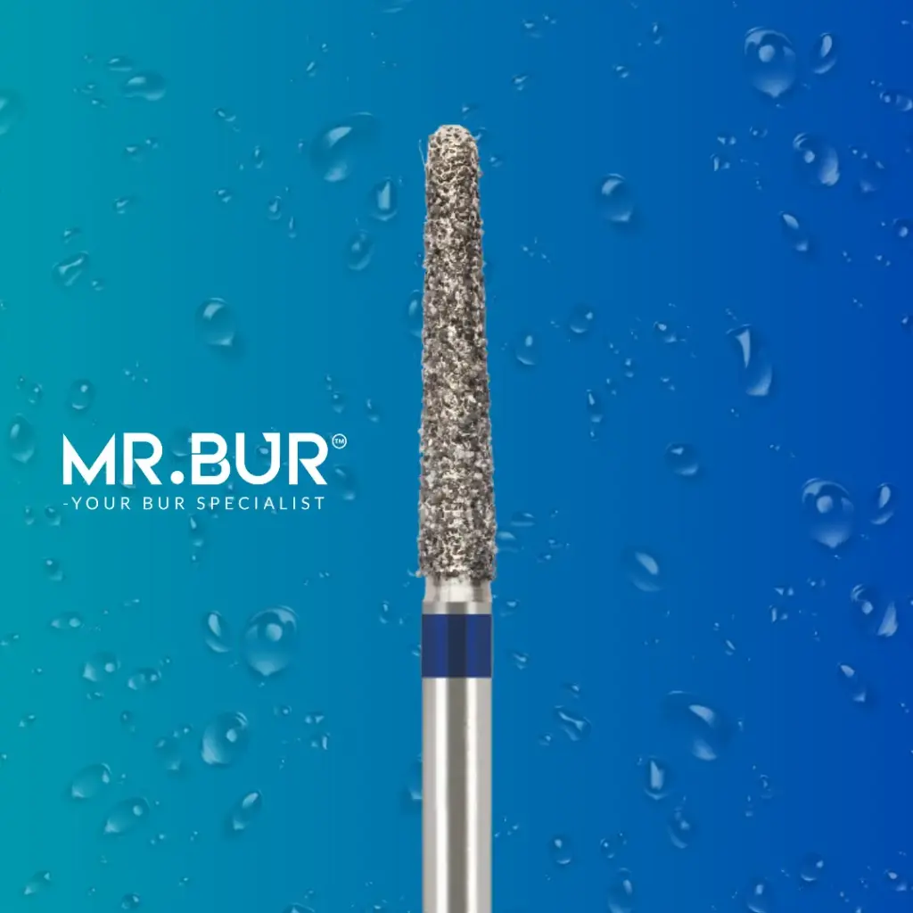 FG DIAMOND TAPER ROUND END (BLUE)