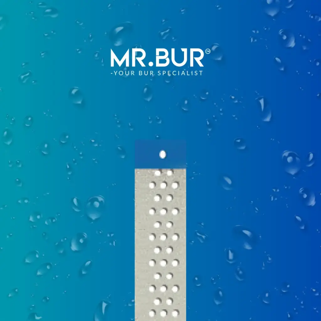 DIAMOND STRIP SERRATED EDGE DOUBLE SIDE 0.16MM