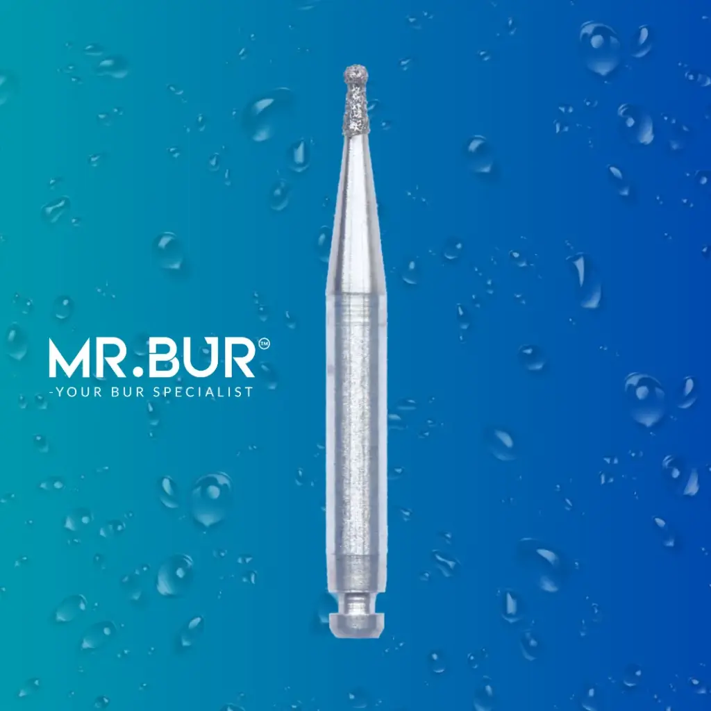 RA DIAMONDS BUR ROUND WITH COLLAR