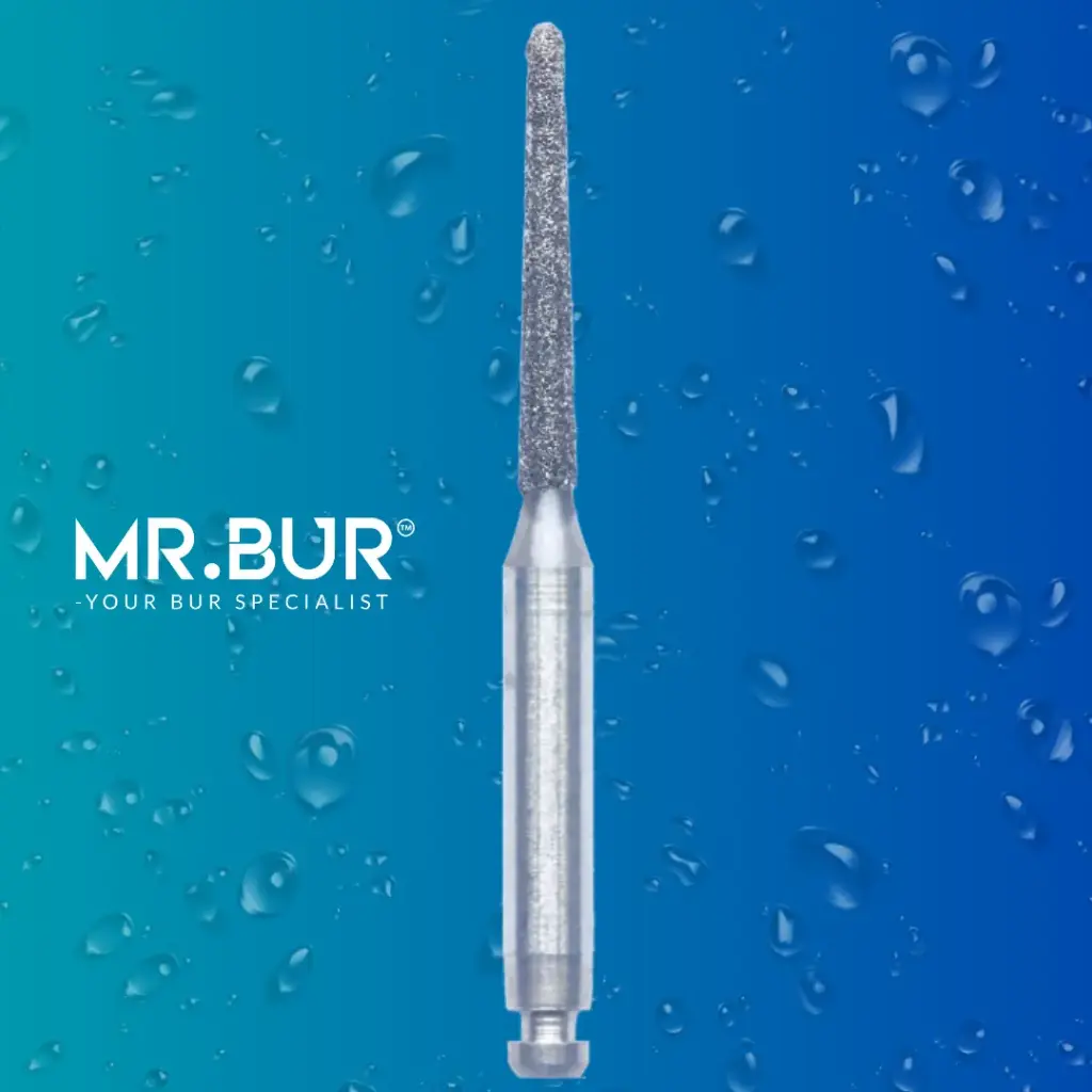 RA DIAMOND BUR TAPER ROUND END