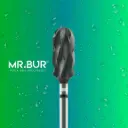 TUNGSTEN CARBIDE BUR FOR CVD COATING - CROSS CUT SUPER COARSE