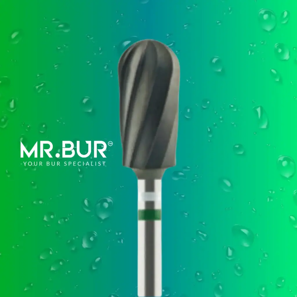 TUNGSTEN CARBIDE BUR FOR FOR CVD COATING - PLAIN CUT COARSE