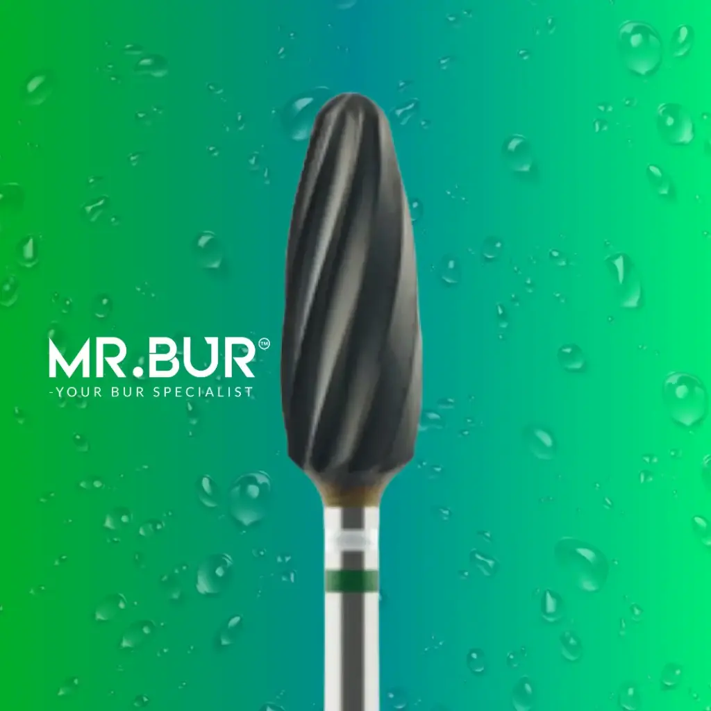 TUNGSTEN CARBIDE BUR FOR FOR CVD COATING - PLAIN CUT COARSE
