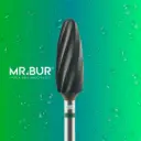 TUNGSTEN CARBIDE BUR FOR FOR CVD COATING - PLAIN CUT COARSE