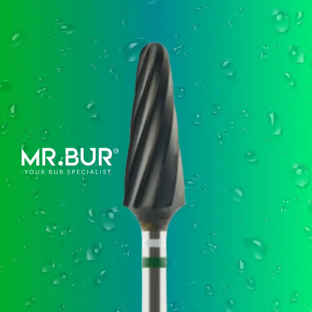 TUNGSTEN CARBIDE BUR FOR CVD COATING - PLAIN CUT COARSE