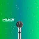 TUNGSTEN CARBIDE BUR FOR FOR CVD COATING - PLAIN CUT SUPER COARSE