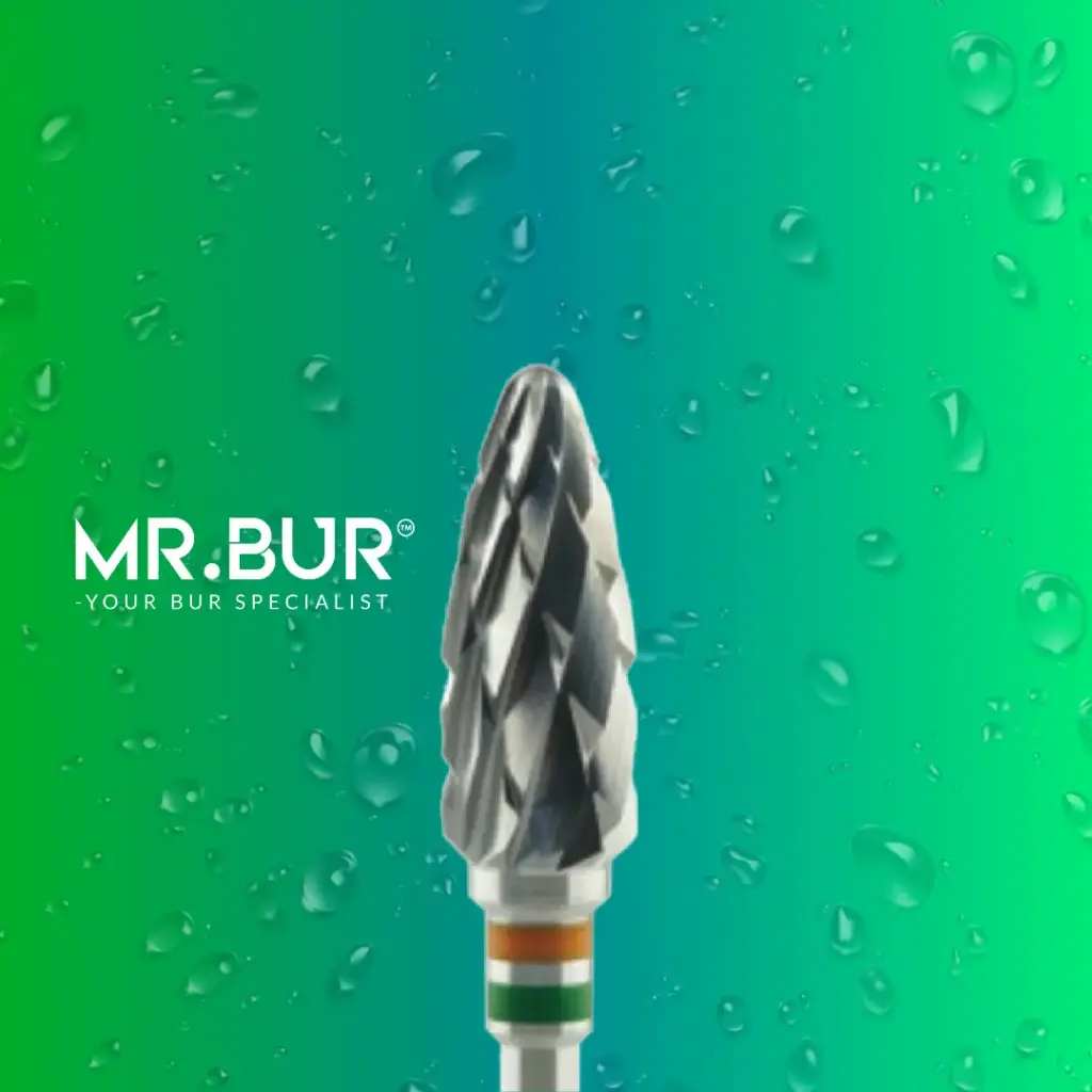 TUNGSTEN CARBIDE BUR FOR FOR ACRYLIC RESIN - CROSS CUT COARSE