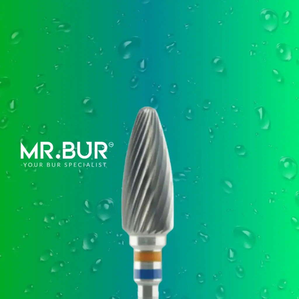 TUNGSTEN CARBIDE BUR FOR ACRYLIC RESIN - PLAIN CUT STANDARD