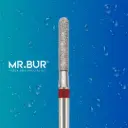 FG DIAMOND CYLINDER ROUND END FINE