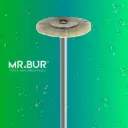 LAB POLISHING BRUSH WHEEL SHAPE (WHITE GOAT HAIR)