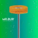 LAB POLISHING BRUSH WHEEL SHAPE (YELLOW)