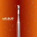 FG CARBIDE PEAR PLAIN CUT 