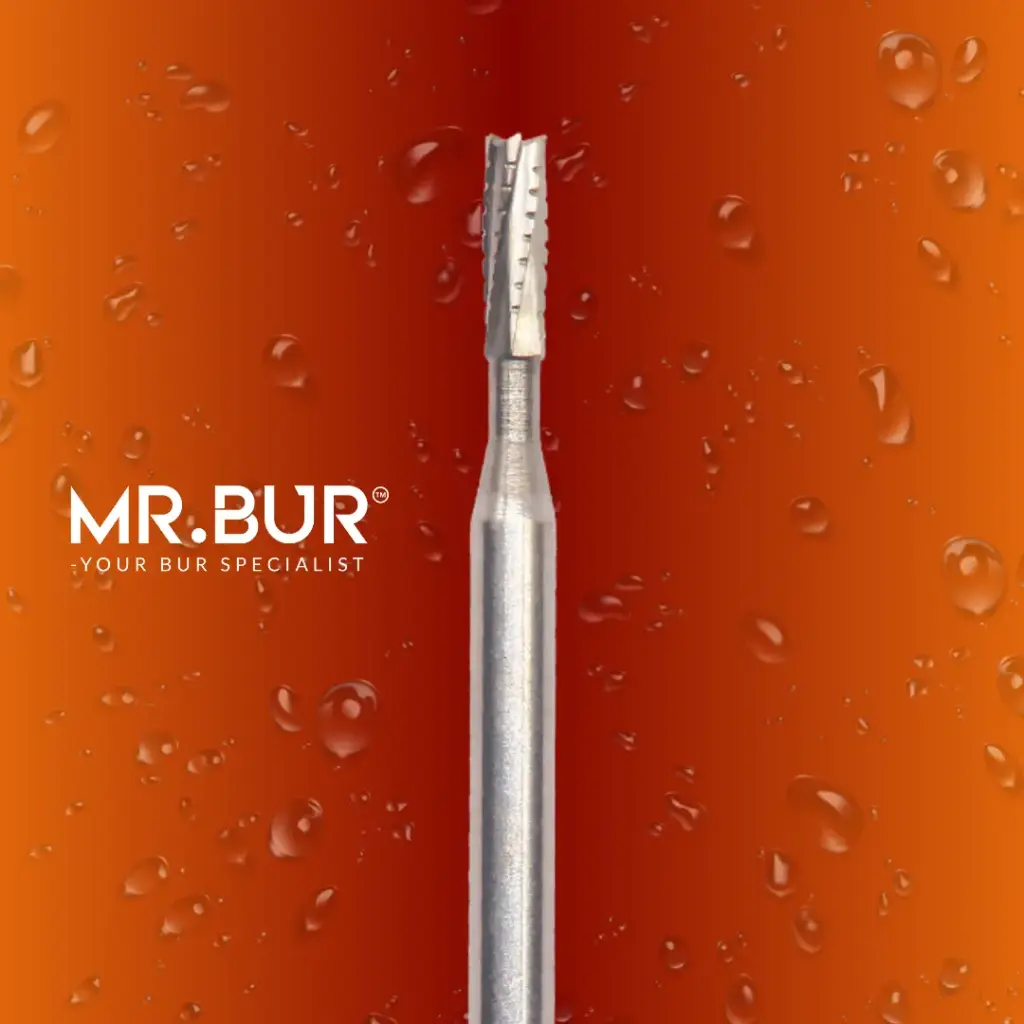 FG  CARBIDE CYLINDER ROUND END CROSS CUT 