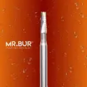 FG CARBIDE TAPER FLAT END CROSS CUT 