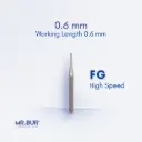 FG CARBIDE ROSE HEAD 