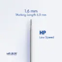 HP CARBIDE TAPER FLAT END 44.5MM