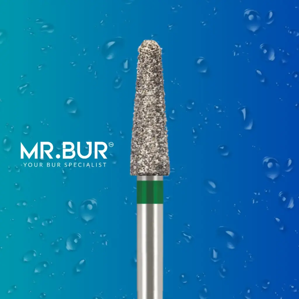 FG DIAMOND TAPER ROUND END 