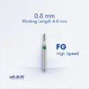 FG DIAMOND CYLINDER FLAT END