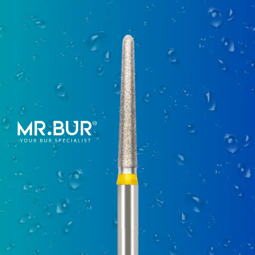 FG DIAMOND TAPER ROUND END SUPER FINE