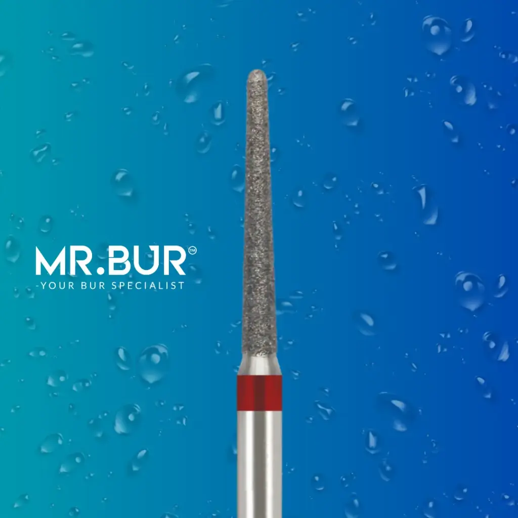 FG DIAMOND TAPER ROUND END FINE