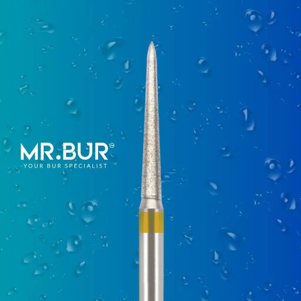 FG DIAMOND TAPER ROUND END SUPER FINE