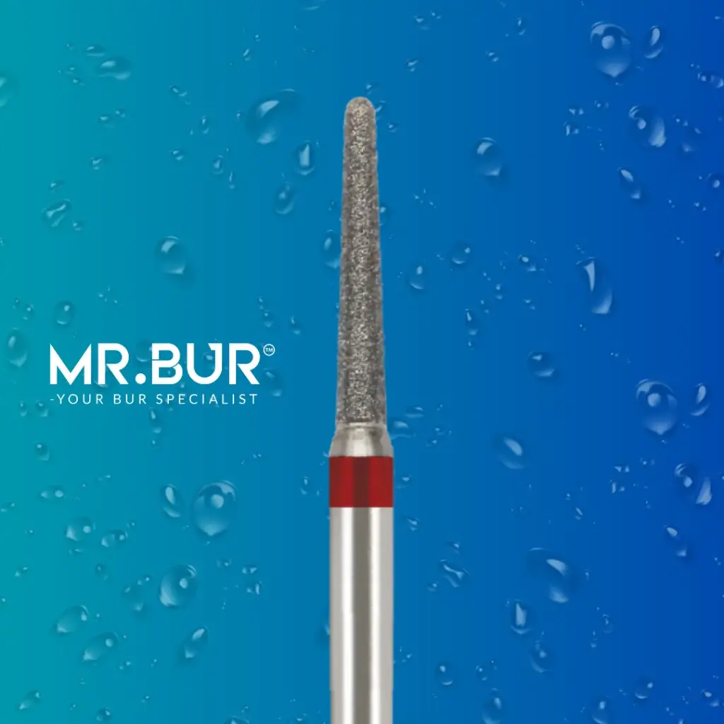 FG DIAMOND TAPER ROUND END FINE