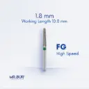 FG DIAMOND TAPER ROUND END