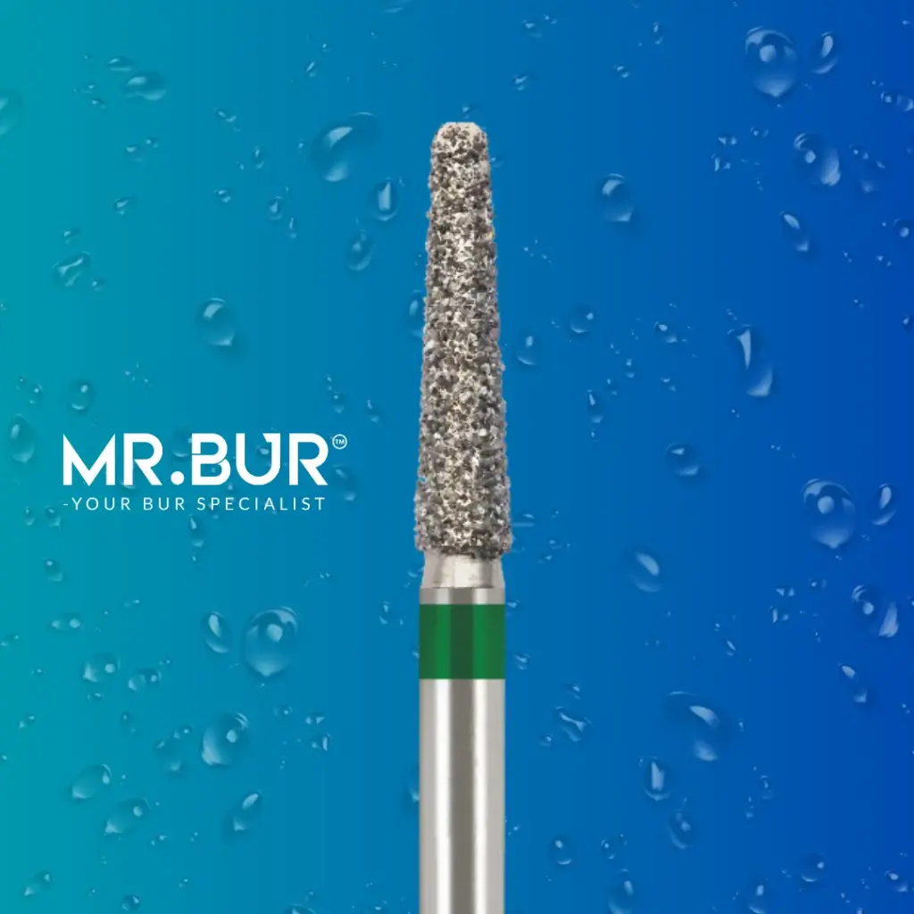 FG DIAMOND TAPER ROUND END