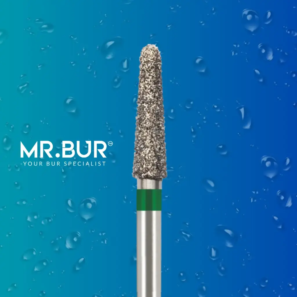 FG DIAMOND TAPER ROUND END