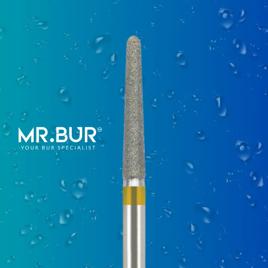 FG DIAMOND TAPER ROUND END SUPER FINE