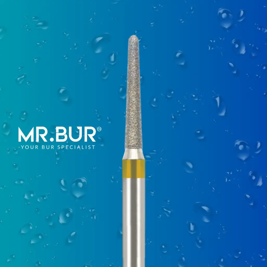 FG DIAMOND TAPER ROUND END SUPER FINE