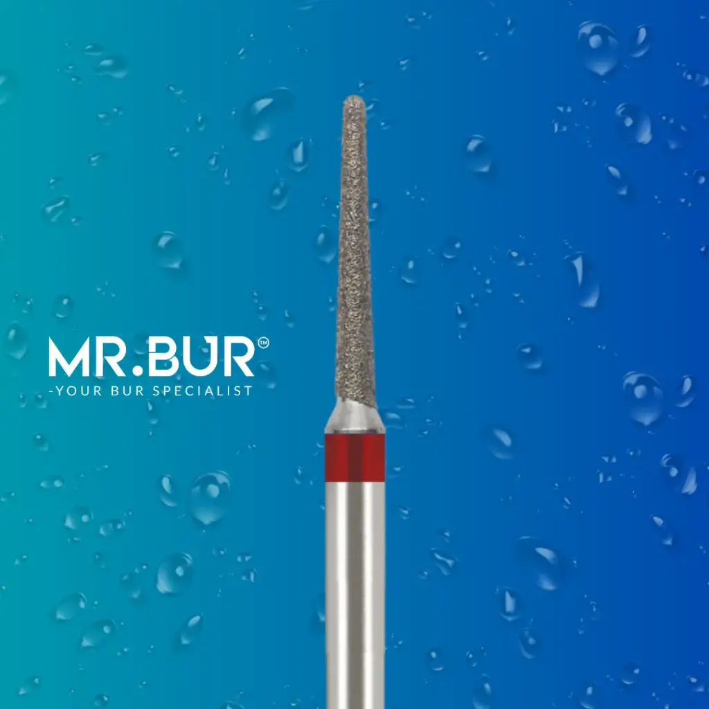 FG DIAMOND TAPER ROUND END FINE