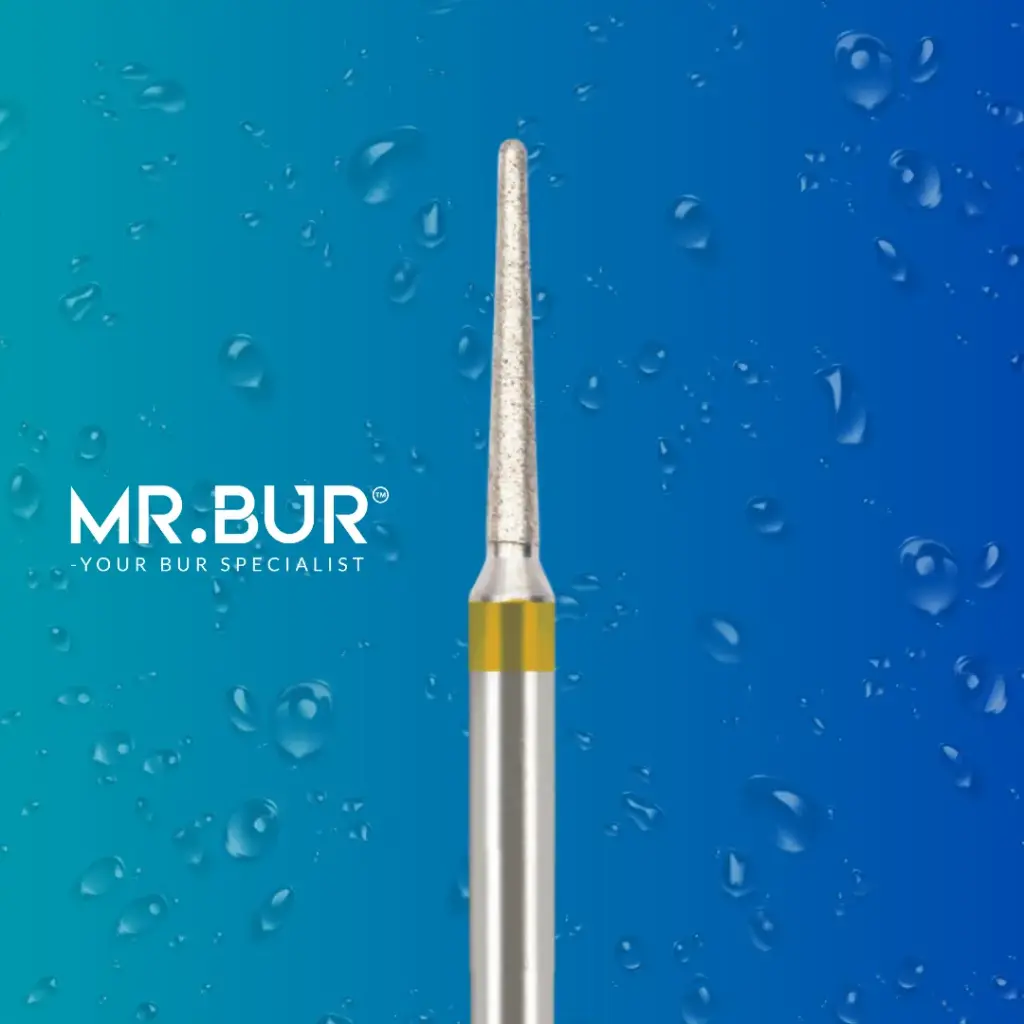 FG DIAMOND TAPER ROUND END SUPER FINE