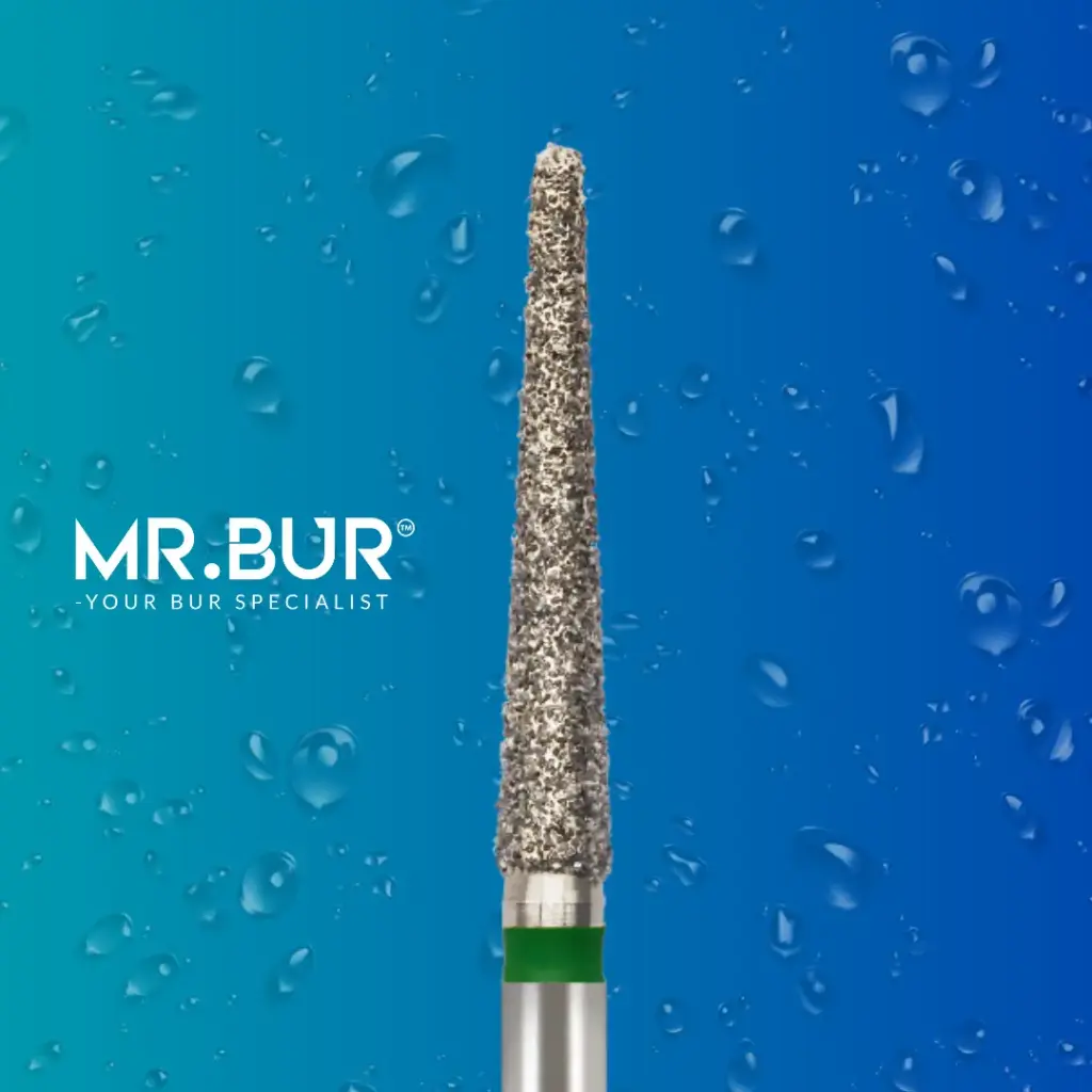 FG DIAMOND TAPER ROUND END 