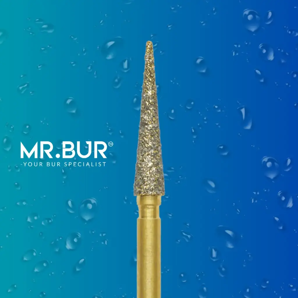 FG GOLD POINTED CONE