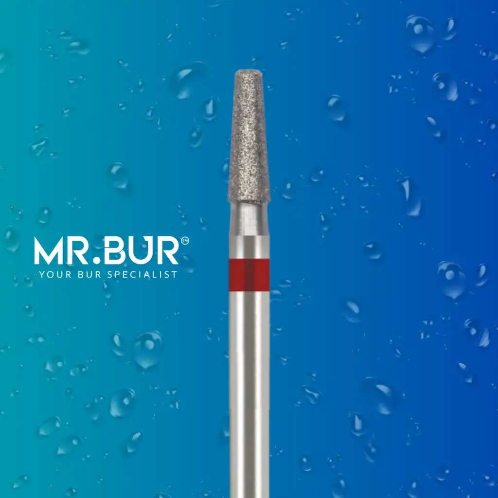 FG DIAMOND TAPERED ROUNDED EDGE FINE