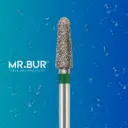 FG DIAMOND TAPER ROUND END