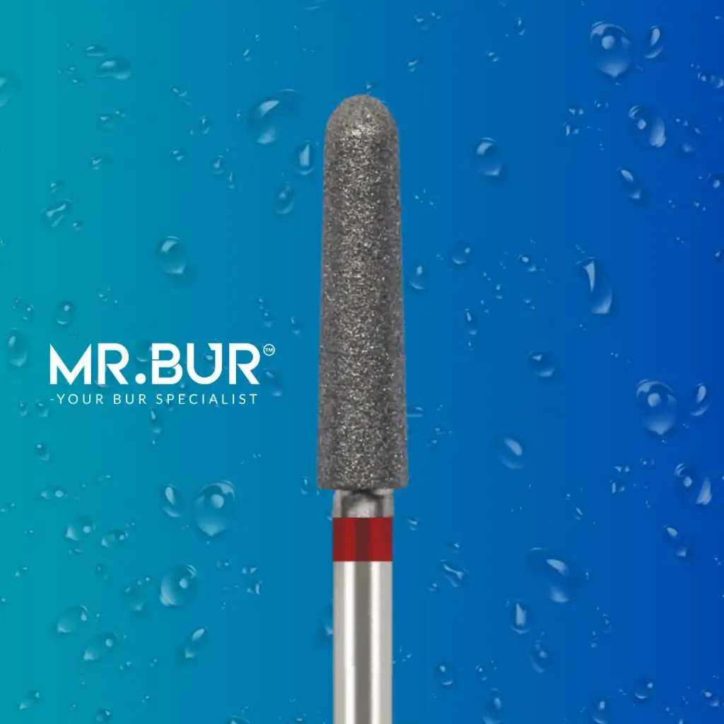 FG DIAMOND TAPER ROUND END FINE