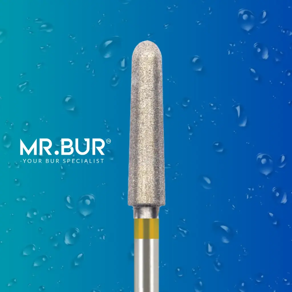 FG DIAMOND TAPER ROUND END SUPER FINE