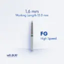 FG DIAMOND NON-CUTTING END/ SAFE END 