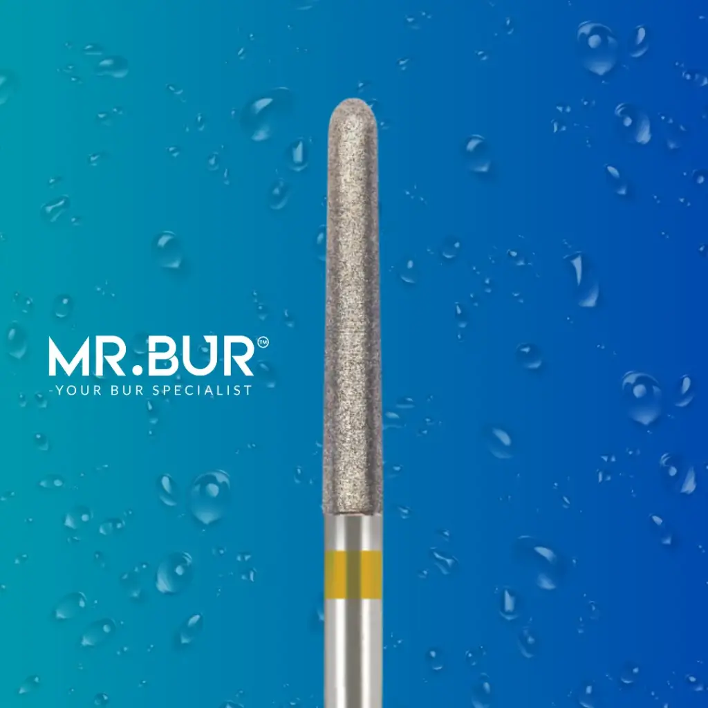 FG DIAMOND TAPER ROUND END SUPER FINE