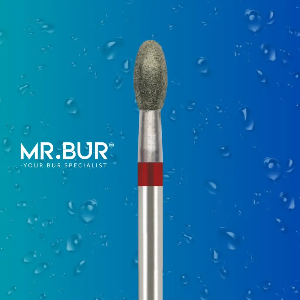 FG DIAMOND EGG/FOOTBALL FINE