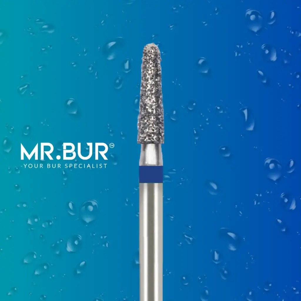 FGS DIAMOND TAPER ROUND END (BLUE)