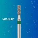 FG DIAMOND CYLINDER FLAT END (BLUE)