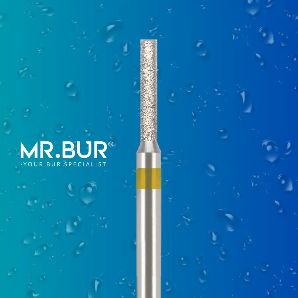 FG DIAMOND CYLINDER ROUNDED EDGE SUPER FINE