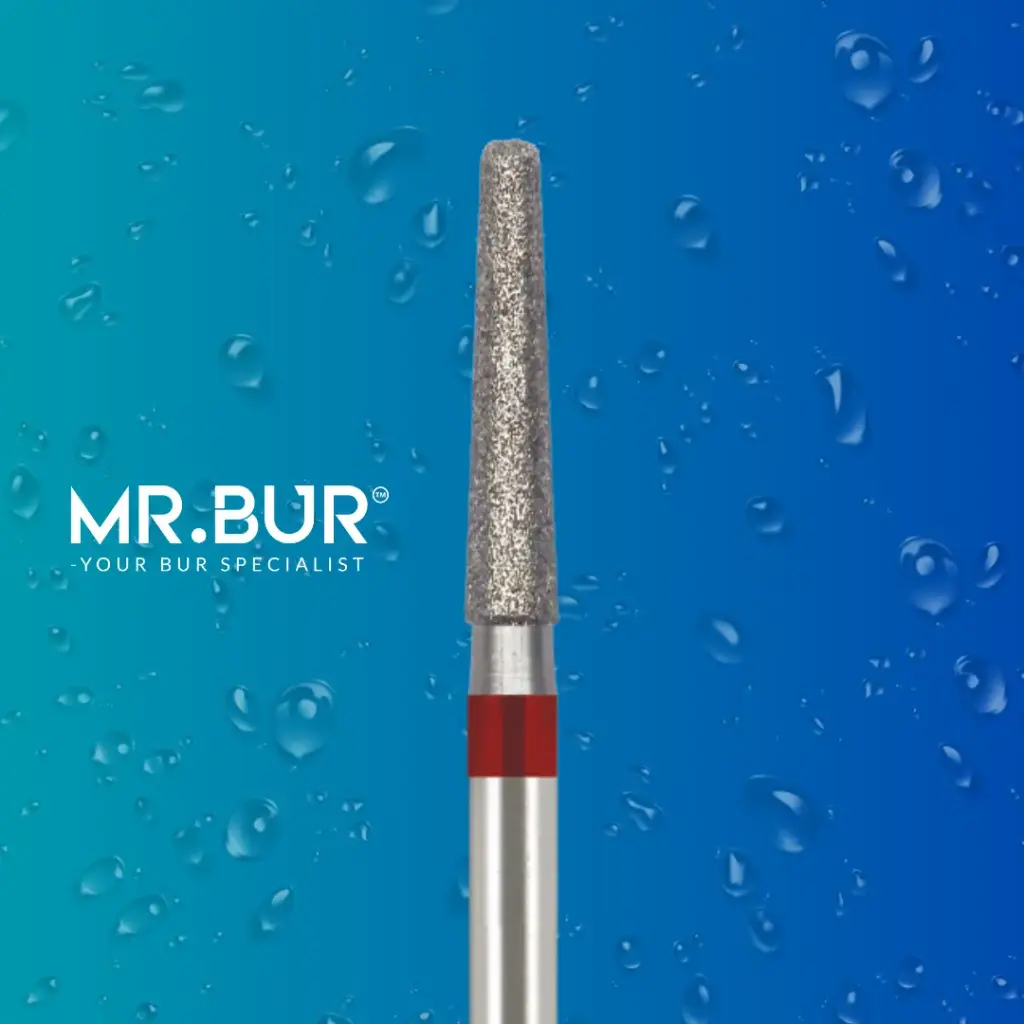 FG DIAMOND TAPER ROUNDED EDGE FINE