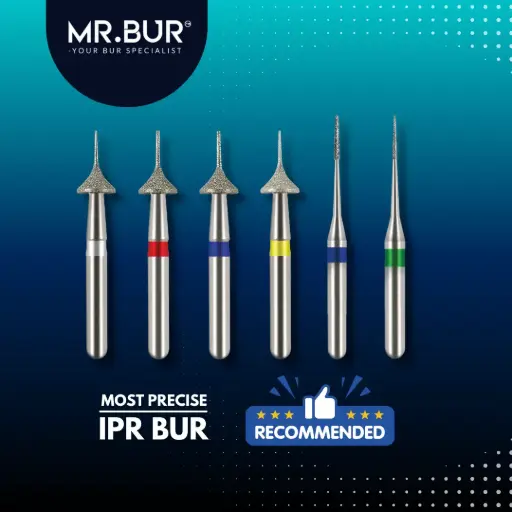 [ONE SLICE IPR TRIAL KIT] SPECIALTY DENTAL BUR KIT - ONE SLICE IPR BUR TRIAL KIT (6PCS) 