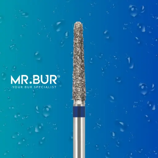 [37 BLUE] FG DIAMOND TAPER ROUND END (BLUE)