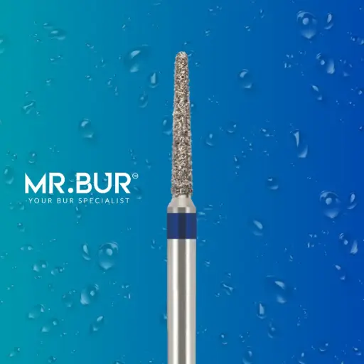 [38 BLUE] FG DIAMOND TAPER ROUND END (BLUE)