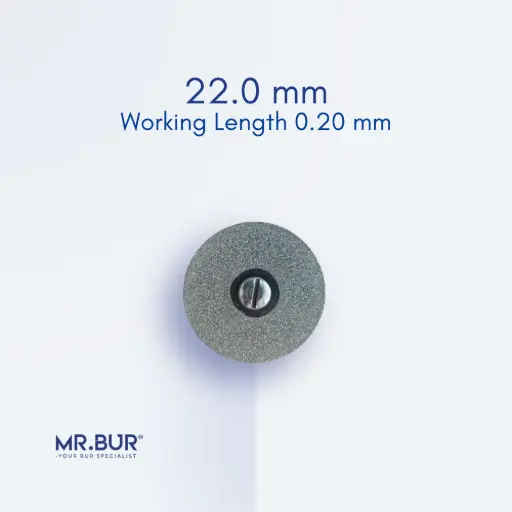 [AMS2220] DIAMOND CUTTING DISC HP RA 22MM x 0.20MM